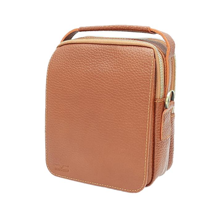 کیف دوشی چرم طبیعی آروین چرم کد AR-146